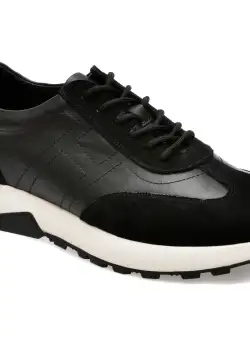 Pantofi casual GRYXX negri, 27881, din piele naturala