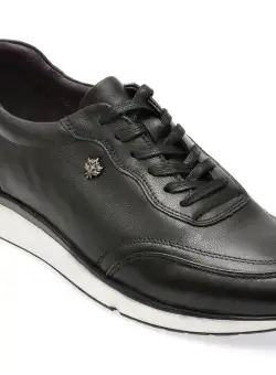 Pantofi casual GRYXX negri, 323295, din piele naturala