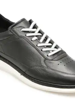Pantofi casual GRYXX negri, KL2410, din piele naturala