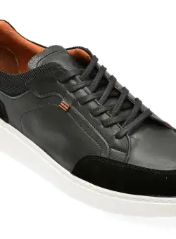 Pantofi casual GRYXX negri, M0910, din piele naturala