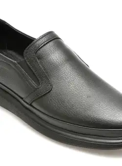 Pantofi casual GRYXX negri, M72401, din piele naturala