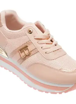 Pantofi casual LAURA BIAGIOTTI nude, 8415, din piele ecologica