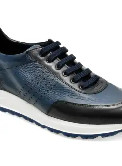 Pantofi casual LE COLONEL albastri, 643541, din piele naturala
