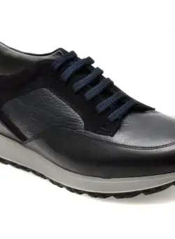 Pantofi casual LE COLONEL bleumarin, 494801, din piele naturala