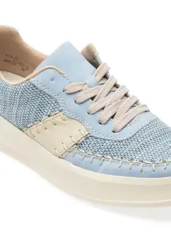 Pantofi casual RIEKER albastri, M8414, din material textil