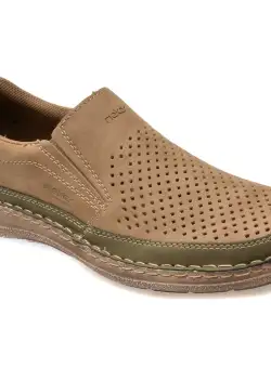 Pantofi casual RIEKER gri, 3079, din piele ecologica