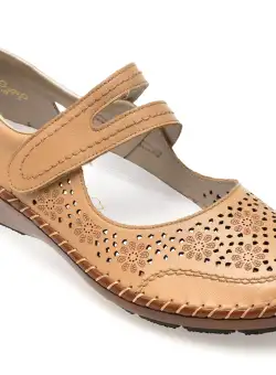 Pantofi casual RIEKER maro, 44875, din piele naturala
