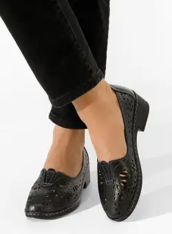Pantofi dama piele Charline negri