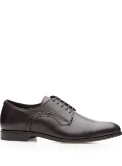 Pantofi eleganţi bărbaţi din piele naturală, Leofex - 535 Mogano Box