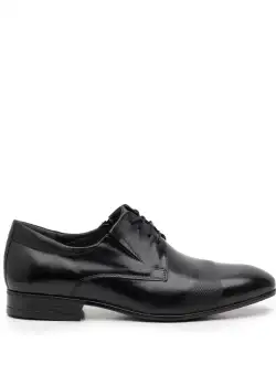 Pantofi eleganti barbati din piele naturala,Leofex - 777-1 negru