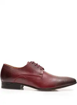 Pantofi eleganti barbati din piele naturala,Leofex - 885 Visiniu Box