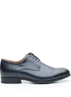 Pantofi eleganti barbati din piele naturala Leofex - 932 Blue Box