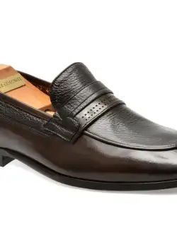 Pantofi eleganti LE COLONEL maro, 630121, din piele naturala