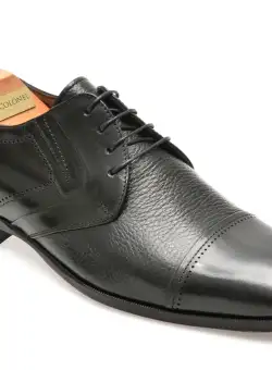 Pantofi eleganti LE COLONEL negri, 487951, din piele naturala