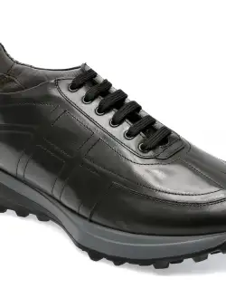 Pantofi EPICA negri, 66709, din piele naturala