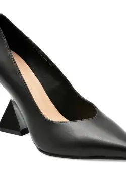 Pantofi EPICA negri, 71452, din piele naturala