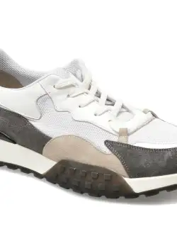 Pantofi FERLENZ gri, 3606, din piele intoarsa