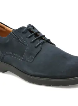Pantofi GEOX bleumarin, U35EFA, din piele intoarsa