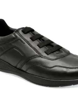 Pantofi GEOX negri, U26BXA, din piele naturala
