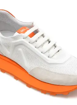 Pantofi GOLD DEER gri, 1187032, din piele naturala