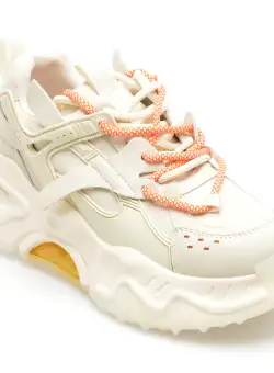 Pantofi GRYXX albi, 132, din piele naturala