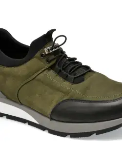 Pantofi GRYXX kaki, M7055, din nabuc