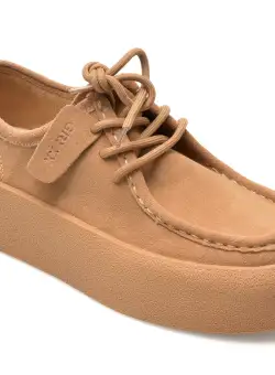 Pantofi GRYXX maro, 2012, din piele intoarsa