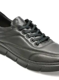 Pantofi GRYXX negri, 55321, din piele naturala
