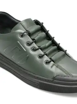 Pantofi GRYXX verzi, 17219, din piele naturala