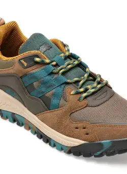 Pantofi JEEP gri, M32112A, din material textil