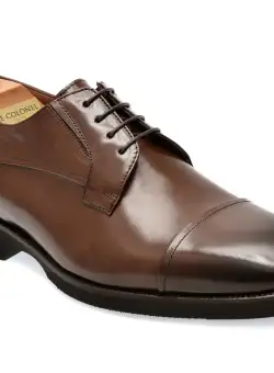 Pantofi LE COLONEL maro, 48409, din piele naturala