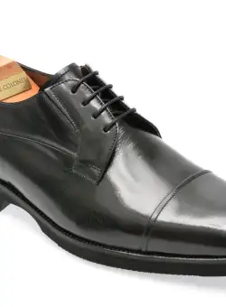 Pantofi LE COLONEL negri, 48409, din piele naturala