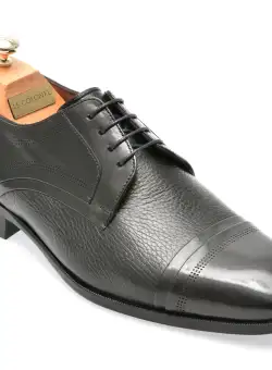 Pantofi LE COLONEL negri, 48470, din piele naturala