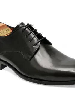Pantofi LE COLONEL negri, 48486, din piele naturala