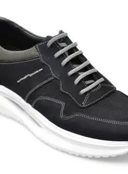 Pantofi OTTER bleumarin, S280, din nabuc