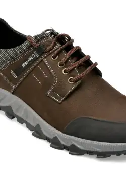 Pantofi OTTER maro, 221142, din nabuc