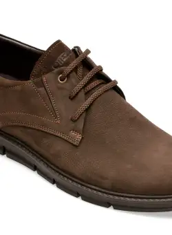 Pantofi OTTER maro, TTR1, din nabuc