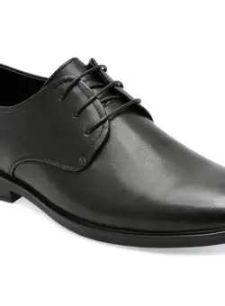 Pantofi OTTER negri, Y99391B, din piele naturala