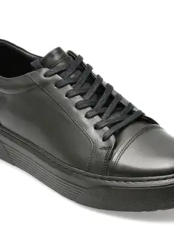 Pantofi OZIYS negri, M3, din piele naturala