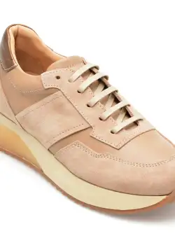 Pantofi QUSHELI maro, 35080, din piele naturala