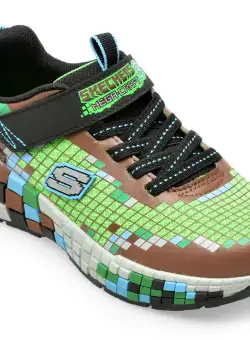 Pantofi SKECHERS multicolor, MEGA-CRAFT 3, din piele ecologica