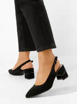 Pantofi slingback Loda V2 negri