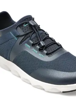 Pantofi sport CLARKS bleumarin, ATL COAST ROCK, din material textil