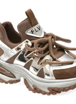 Pantofi sport FLAVIA PASSINI maro, 2135, din material textil
