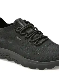 Pantofi sport GEOX negri, U15BYA, din material textil