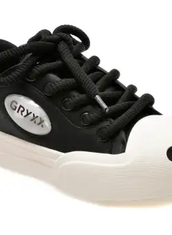 Pantofi sport GRYXX negri, 7811, din piele naturala