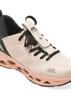 Pantofi sport Steve Madden nude, SURGE, din material textil