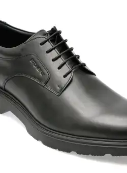 Pantofi STONEFLY negri, FORE2, din piele naturala