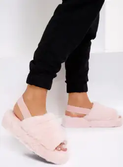 Papuci dama Gerna V1 Roz