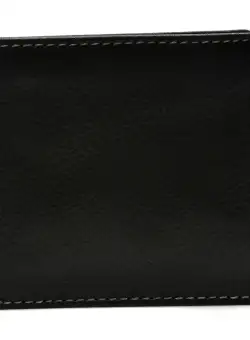 Portofel negru, 1082, din piele naturala